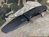 Mantis Knives Pry II  Black Folding Knife  4 3/4" - man72a