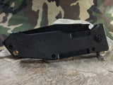 Mantis Knives Pry II  Black Folding Knife  4 3/4" - man72a