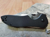 Kershaw Emerson CQC-7K Tanto Knife Folding Pocket Wave Feat Black G10 6034T