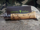 Opinel Leaves Nature Series No 7 Beech Wood Leaf LOCKING Folding Knife 01551