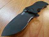 Zero Tolerance G10 Handle with SpeedSafe and Serrated Blade - 0350st