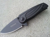 Kershaw Spoke Linerlock Knife Assisted Open Black Tactical Standard - 1313BLK