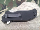 Zero Tolerance A/O Folding Knife StoneWash & Black G10 - 0350sw