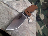 Ontario OKC RAT I Coyote Brown Folding Pocket Knife  -  8848CB