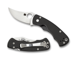 Spyderco Reinhold Rhino Compression Lock Black CF & G10 Folding Knife 210CFP