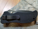 Zero Tolerance ZT Linerlock S30V Assisted Black Folding Pocket Knife 0350BW