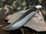 Hibben Highlander 12.5" Bowie Knife w/ Sheath Designed by Gil Hibben -gh627