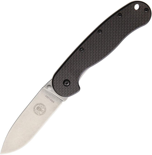 ESEE AVISPA Wasp CF D2 Framelock Folding Blade Black G10 Handle Knife