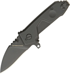 Extrema Ratio Small Folder N690 Cobalt Folding Pocket Knife Reversible