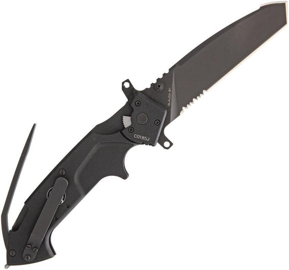Extrema Ratio Black Glauca B1 Linerlock N690 Stainless Folding Knife