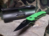 Master Folding Spring Assisted Knife Green - A003GN
