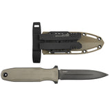 SOG Pentagon FX Flat Dark Earth G10 S35VN Fixed Blade Knife w/ Sheath 10257