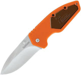 Kershaw Half Ton Buck Commander Orange & Brown Handle Folding Knife