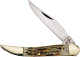 Frost Little Toothpick Second Cut Bone Stainless Folding Pocket Knife