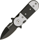 Boker Magnum Black Lightning Linerlock Folder Blade Folding Knife