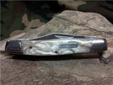 Schrade Imperial Cracked Ice Large Stockman Pocket Folder Knife  - 14L