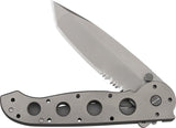 CRKT M16 Big Dog Titanium Linerlock Folding Part Serrated Tanto Blade Knife