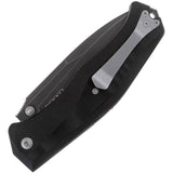 Steel Will Gekko Lockback Black G10 Boher M390 Folding Pocket Knife 1509