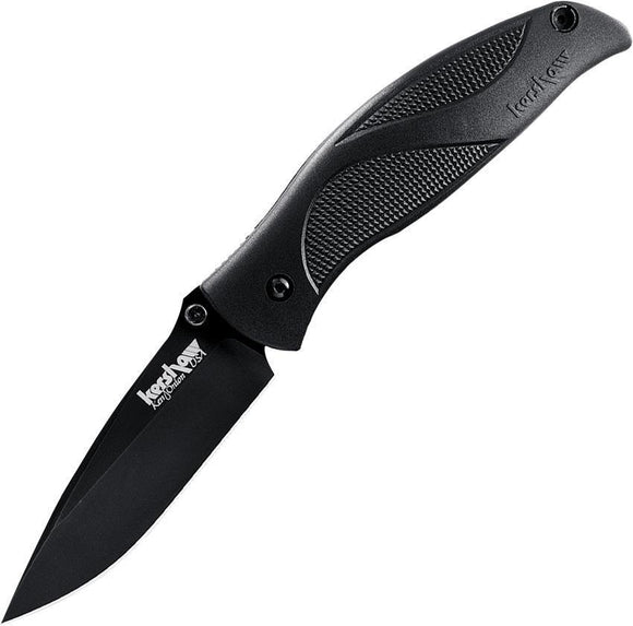 Kershaw Black Out A/O Spear Point Blade Linerlock Ken Onion Folding Knife
