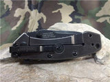 Kershaw Cryo Blackwash Framelock G10 Assisted A/O Flipper Folding Knife 1555G10BW