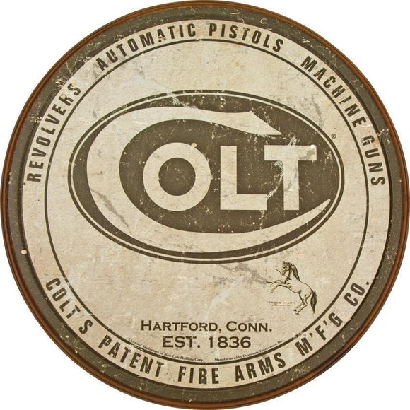 Colt Tin Sign - 1609