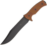 Steel Will Chieftain 1620 Orange Aluminum Tactical Design Fixed Blade Knife