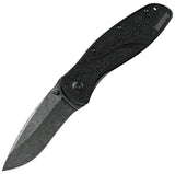 Kershaw Blur Linerlock A/O Blackwash Blade Ken Onion Black Folding Knife