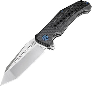 Artisan Jungle Linerlock Carbon Fiber Handle S35VN Folding Knife