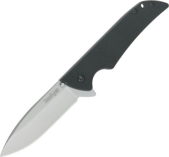 Kershaw Skyline Linerlock Drop Point Blade Black G-10 Handle Folding Knife
