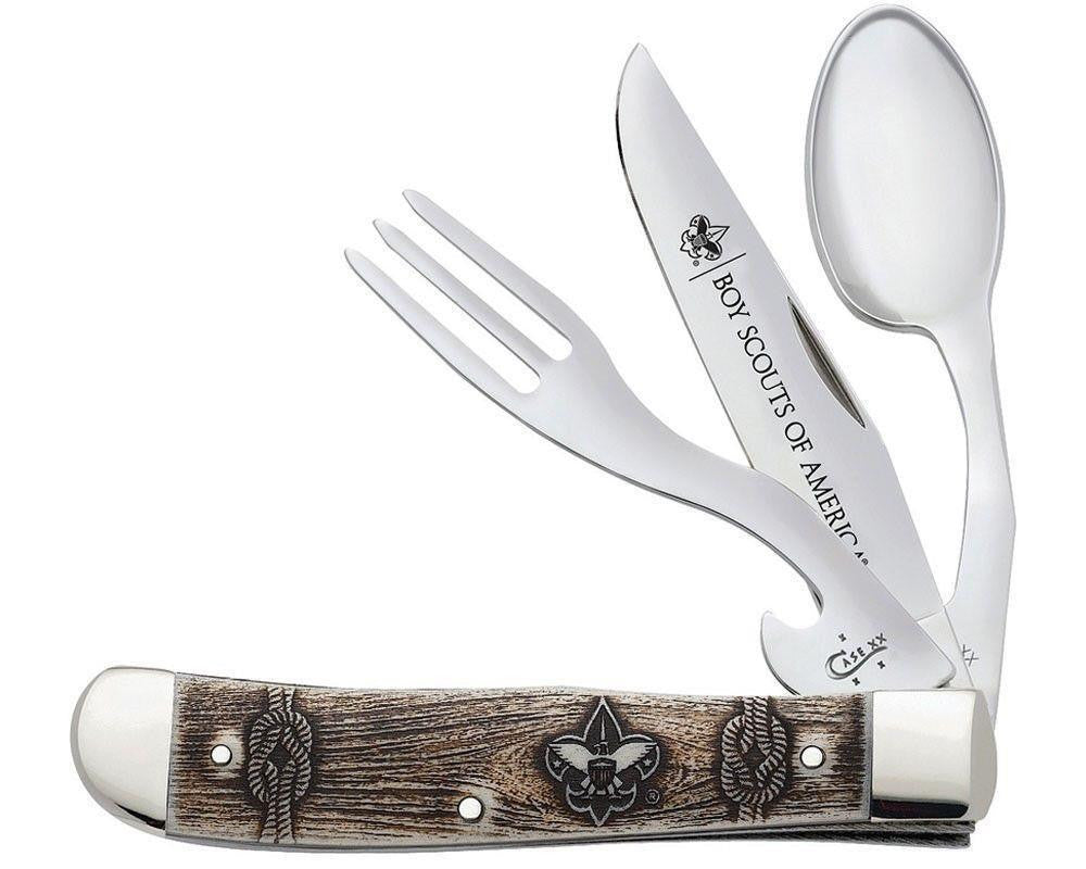 【586389】木 : Savoir & Faire Case XX Hobo BSA Embellished Smooth Natural Bone Handle