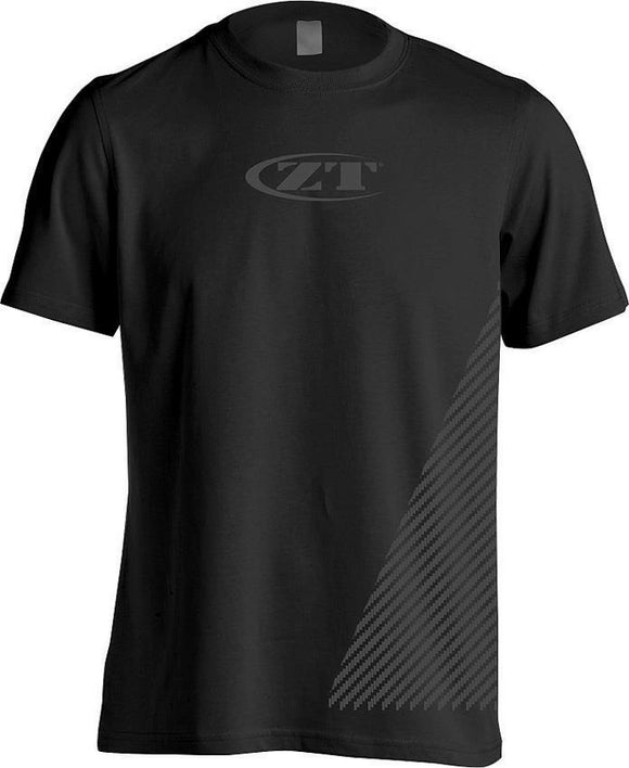Zero Tolerance Logo Black & Gray Tactical Men's Short Sleeve T-Shirt