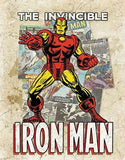 Iron Man Cover The Invincible Man Splash Marvel Comics Group Tin Sign 2208