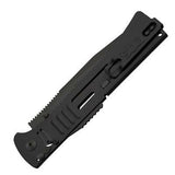 SOG Slimjim XL Lockback A/O AUS-8 Bead Blast Stainless Folding Knife SJ52CP