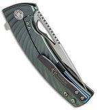 Kizer Kyre Gray Titanium Folding Pocket Knife  Satin Blade - 4484a2