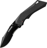 Schrade Shiznit M.A.G.I.C. A/O Assisted Open Recurve AUS-8 Folding Knife a13bs