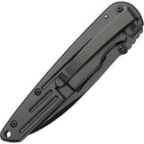 Case Cutlery XX Harley Davidson Tec X Framelock Black Folding Pocket Knife 52112