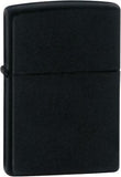 Zippo Lighter Black Matte Windproof USA 10270