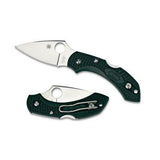 Spyderco Dragonfly 2 Lockback Folding Blade Forest Green Handle Knife 28PGRE2