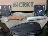 CRKT Dragon Fighting Knife Wharncliff Blade 9" Crawford Kasper G10 Handles - 2010D