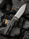 We Knife Mote Framelock Black S35Vn Folding Knife 2005c