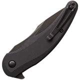 Steel Will Arcturus F55 Linerlock Black Folding Pocket Knife 55m03