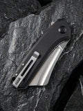 Civivi Mini Bullmastiff Linerlock Black Folding Pocket Cleaver Knife 2004c