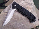 CRKT Hammond Cruiser Folding Knife Matte Black Combo Edge 7914