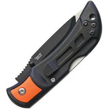 Outdoor Edge Razor Lite EDC Lockback Orange Stainless Folding Knife RLB130