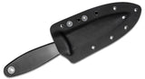 Spyderco Nightstick Black G10 CPM S30V Fixed Blade + Sheath 47gp