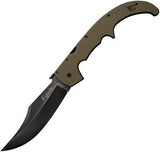 Cold Steel Espada XL Lockback Folding Clip Blade OD Green Handle Knife 62NGXVG