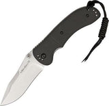 Ontario Joe Pardue Utilitac II Linerlock Stainless Black Zytel Handle Knife 8904