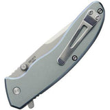Rough Rider Framelock Assisted A/O Aluminum Handle with Wood Insert Folding Knife 1819
