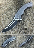 WE KNIFE CO. Sea Monster Framelock Titanium Folding Knife 713C