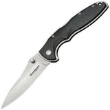 Boker Magnum X Over Stainless Blade Black Handle Knife M01SC365